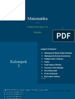 Tugas Matematika Kelompok 3