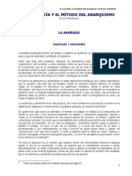 La anarquía y el método del anarquismo según Errico Malatesta