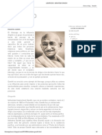 Liderazgo - Mahatma Gandhi