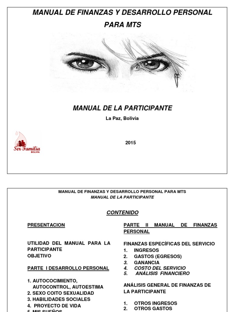 Finanzas y Desarrollo Personal MTS | PDF | Autoestima | La sexualidad ...