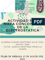 Actividad No.1 Mapa Concepual de La Electrostática