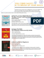 Reccomended Books On Cybersecurity