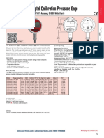Digital Calibration Pressure Gage: 0.05% FS Accuracy, 316 SS Wetted Parts