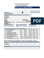 Formulario Con Datos y Foto Del Practicante