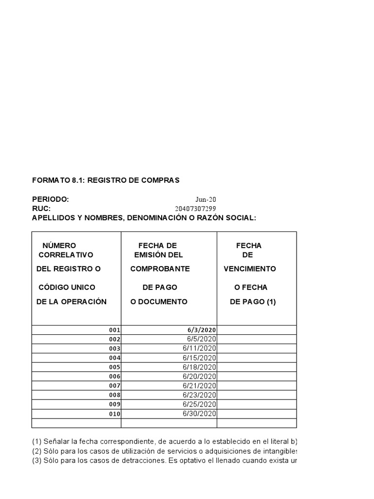 Registro de Compras y Ventas | PDF | Seguro | Factura