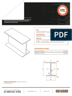 Vigas Ipr Estructurales Deacero Ficha Tecnica
