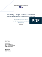 Boel (2010) Masters Thesis - Buckling Length of Hollow Sections in Trusses