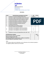 Proforma Electrica 1