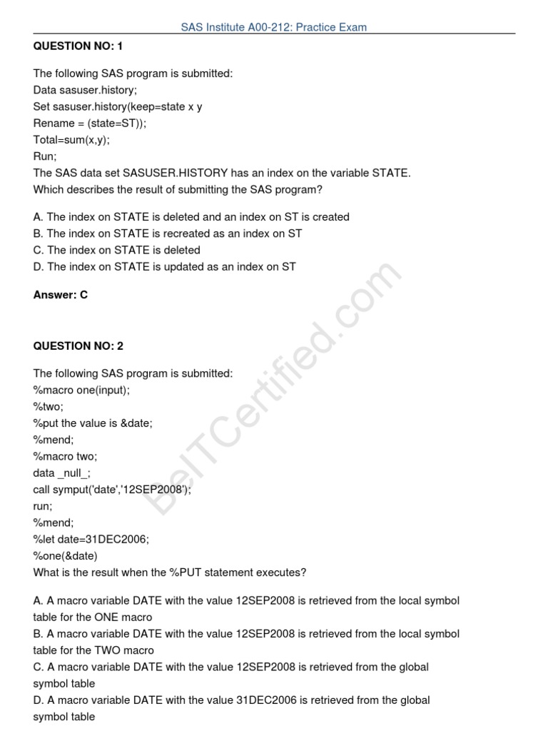A00-406 PDF
