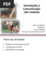 Introdução à Comunicaçao não violenta - Aula Alex