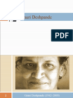 Gauri Deshpande: Jismi P D Roll No:7