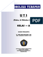 Uts Hidrolika Terapan - Kelas A