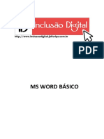 ProjetoInclusaoDigital WordBasic Curso Técnico