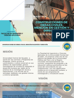 Brochure Maestría en Construcciones de Obras Civiles