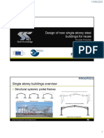 Webinar 2 2 Design of New Single Storey Steel Buildings For Reuse