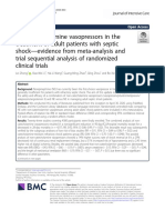 Non-Catecholamine Vasopressors in The Treatment of Adult Patients With Septic Shock - Evidence From Meta-Analysis and Trial Sequential Analysis of Randomized Clinical Trials