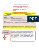 Matemática - Semana 07-1° Grado A