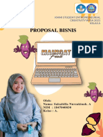 Proposal Bisnis - Salsabilla Nurzakinah. A - Kelas A