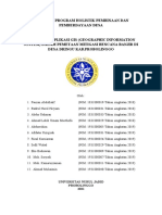 Penerapan Aplikasi Gis (Geographic Information System) Dalam Pemetaan Mitigasi Bencana Banjir Di Desa Dringu Kab - Probolinggo