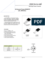 N-Channel Power MOSFET (2A, 600Volts
