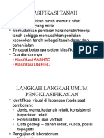 3i. Minggu IV Dan V Sistem Klasifikasi Tanah AASHTO, Unified