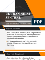 3. Ukuran Nilai Sentral