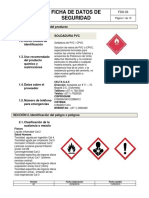 FDS Soldadura de PVC y CPVC