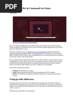 How To Use The Ip Command On Linux