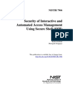 Security of Interactive and Automated Access Management Using Secure Shell (SSH)