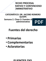 Fuentes del derecho administrativo peruano