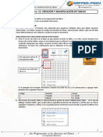 S11 - Creación y Manipulación de Tablas