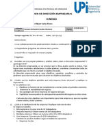 Examen de ReposiciÃ³n de DirecciÃ³n empresarial