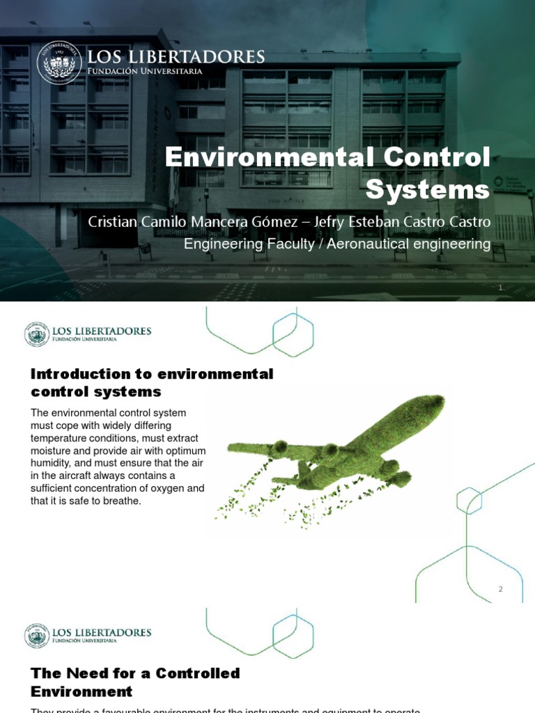 Aircraft Environmental Control Systems | PDF | Atmosphere Of Earth ...
