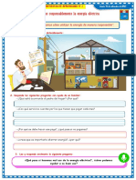 DIA 4 Usamos Responsablemente La Energía Eléctrica.