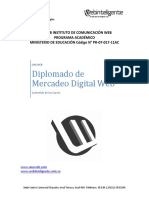 Contenido Del Diplomado de Mercadeo