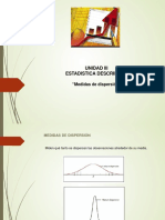 U2 Medidas de Dispersion