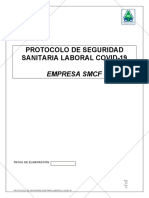 Protocolo Seguridad Sanitraria Covid-19 Empresa SMCF