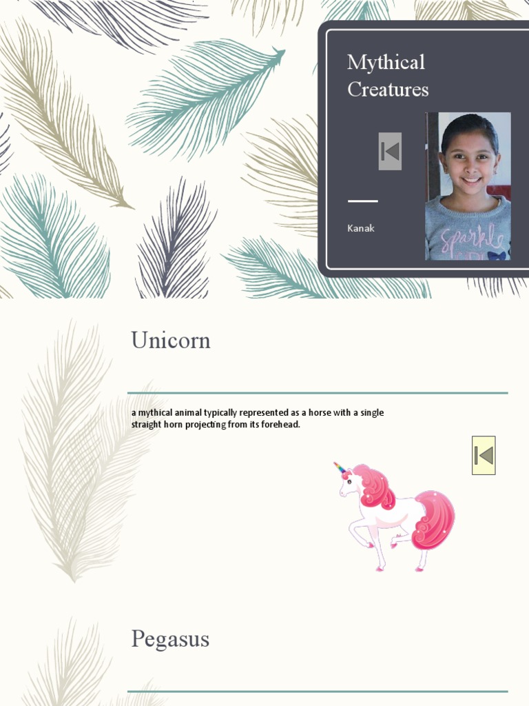 Mythical Creatures Pdf