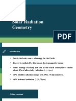 Solar Geometry Final