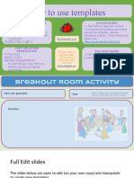 How To Use Templates: Copy The Individual Slide Click The Slide You Want Locked Slides