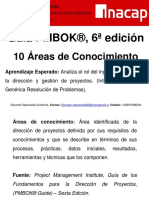 Areas de Conocimiento - Guía PMBOK®, 6 Edición