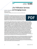 Contracting For Pollination Services: Overview and Emerging Issues