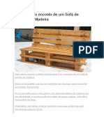 Como Fixar o Encosto de Um Sofá de Paletes de Madeira