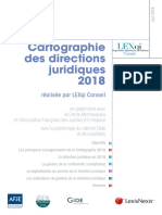 Cartographie Des Directions Juridiques 2018