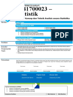 TUGAS BESAR 1 - Template RTM Program Sarjana (OBE) - STATISTIKA - MANAJEMEN - FEB