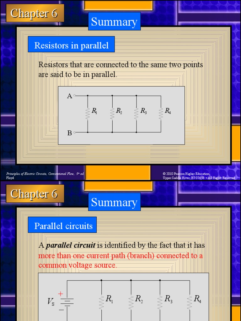 Resistors in Parallel Resistors That Are Connected To The Same Two