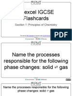 Flashcards - Topic 1 Principles of Chemistry - Edexcel Chemistry IGCSE