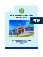 Pedoman Penyusunan Kurikulum 2020