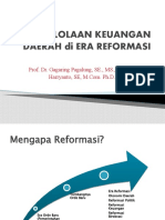 Pengelolaan Keuangan Daerah Di Era Reformasi