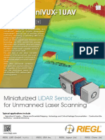 Riegl Minivux-1Uav: Lidar Sensor